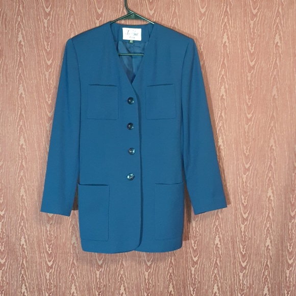 LE SUIT PETITE 3 PIECE SKIRT SET BUSINESS/DINNER/CHURCH/FORMAL WOMEN'S 10P - Picture 2 of 7